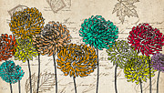 Floral Delight V Painting by Lourry Legarde