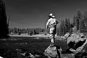 Fly Fishing the Box Photograph by Ron White