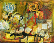 For Your Eyes Only Abstract Art Painting by Blenda Studio