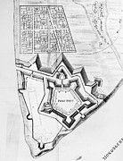 Fort Pitt, 1761 Photograph by Granger Fort Pitt, 1761 Photograph by Granger