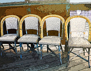 Four Chairs Photograph by Jessica Levant