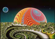 Fractal Landscape: \spiralunar 3d\