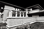 Frank Lloyd Wright in Black and White Photograph by Evie Carrier