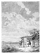 Franklin's Lightning Experiment Photograph by Science Photo Library