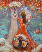Freedom's Vine Painting by Ashleigh Dyan Bayer Freedom's Vine Painting by Ashleigh Dyan Bayer