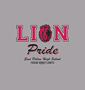 Friday Night Lights - Lions Pride Digital Art by Brand A