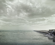 Frozen Jetty Photograph by Scott Norris