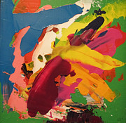 Fruit Dish Painting by Lew Hagood