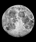 Full Moon Pastel By Russell Photograph by Science Photo Library