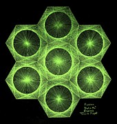 Fusion  Drawing by Jason Padgett