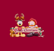 Garfield - Christmas Banner Digital Art by Brand A