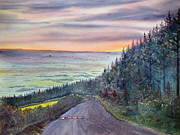 Garrowby Hill Painting by Glenn Marshall