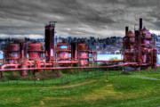 Gasworks Park Seattle Photograph by David Patterson