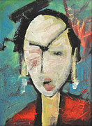 Geisha Painting by Tim Nyberg