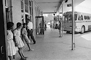 Georgia Bus Station, 1962 Photograph by Granger