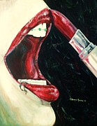 Getting Ready For Prom Painting by Shana Rowe Jackson