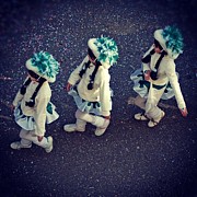 Girls marching in a row Photograph by Matthias Hauser