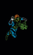 Gl - Neon Lantern Digital Art by Brand A