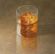 Glass of Whisky 2010 Painting by Lincoln Seligman Glass of Whisky 2010 Painting by Lincoln Seligman