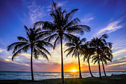 Glowing Orange Hawaiian Sunset Photograph by Aloha Art