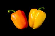 Glowing Peppers Photograph by Anthony Sacco
