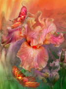 Goddess Of Spring Mixed Media by Carol Cavalaris