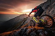 Golden Hour High Alpine Ride Photograph by Sandi Bertoncelj