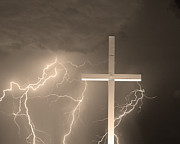 Good Friday in Sepia Photograph by James BO Insogna