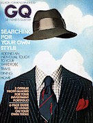 Gq Cover Featuring A Clothes On Top Photograph by  Victor Valla & Eric Meola