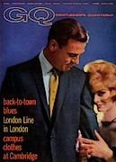 Gq Cover Featuring A Male And Female Model Photograph by Richard Waite