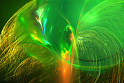 Green Goddess Digital Art by Lisa Yount