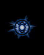 Green Lantern - Indigo Glow Digital Art by Brand A