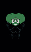 Green Lantern - Jon Stewart Digital Art by Brand A