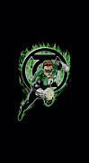 Green Lantern - Space Cop Digital Art by Brand A