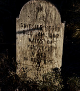 Gun Fighters Tomb Stone Photograph by Ron Roberts