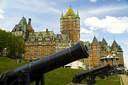 Guns on the Terrasse Duferinn Photograph by Brenda Kean