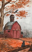 Halloween Is Coming Painting by Margaryta Yermolayeva