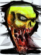 Halloween Mask Digital Art by Rafael Salazar