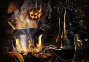 Halloween' spirit Digital Art by Alessandro Della Pietra