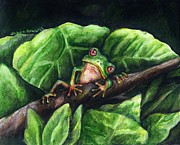 Hanging Out Painting by Shana Rowe Jackson