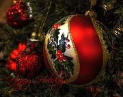 Happy Holidays Greeting Card Photograph by Julie Palencia