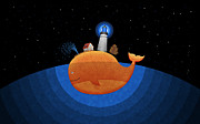 Happy Whale House Digital Art by Gianfranco Weiss Happy Whale House Digital Art by Gianfranco Weiss