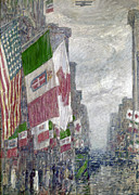 Hassam: Italian Day, 1918 Photograph by Granger