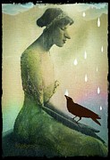 have I seen you here before? Digital Art by Delight Worthyn