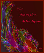 Haze Haiga Digital Art by Judi Suni Hall Haze Haiga Digital Art by Judi Suni Hall