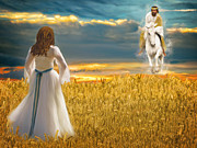 He Is Coming Painting by Constance Woods