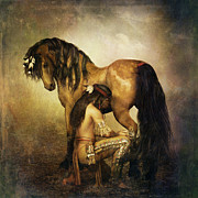 Healing Hands Painting by Shanina Conway