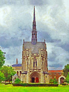 Heinz Chapel Digital Art by Digital Photographic Arts