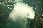 Helicopter Flight Over Falls Photograph by Brenda Kean
