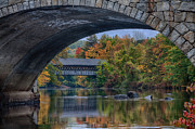 Henniker covered bridge No. 63 Photograph by Jeff Folger